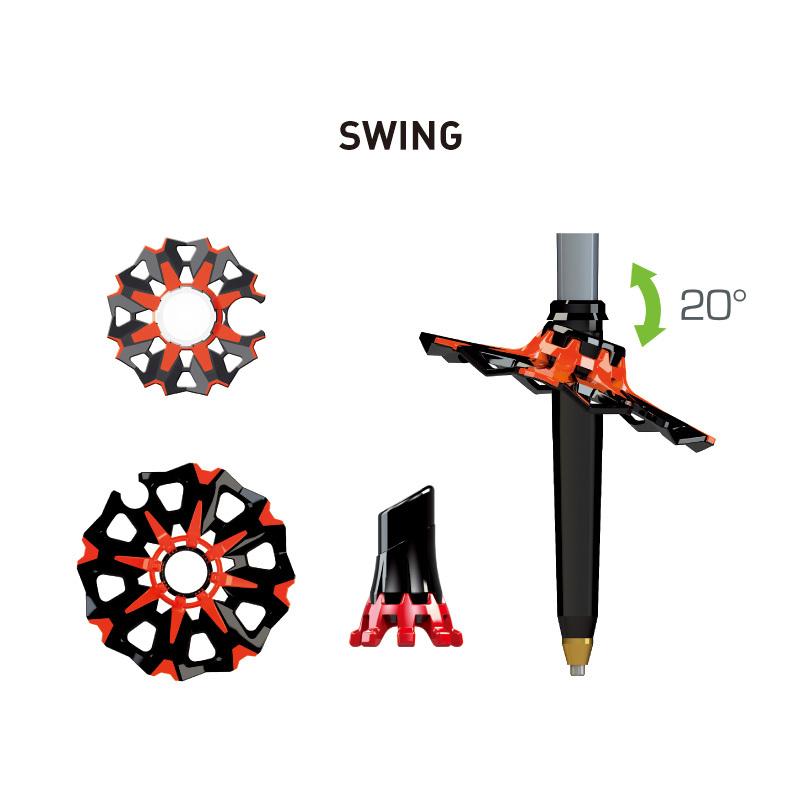 TSL トレッキングポール TSL MOVE CARBON 3 105〜140cm : ナチュラム