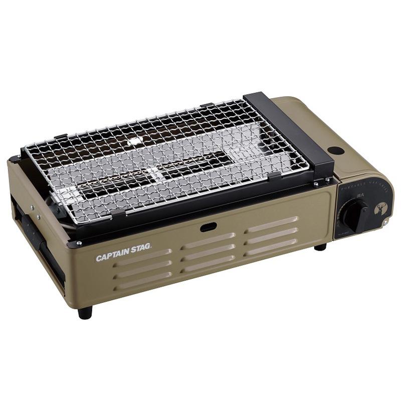 キャプテンスタッグ シングルコンロ 焼き名人 卓上 カセットコンロ シングルコンロ キャプテンスタッグ 焼き名人 卓上 カセットコンロ