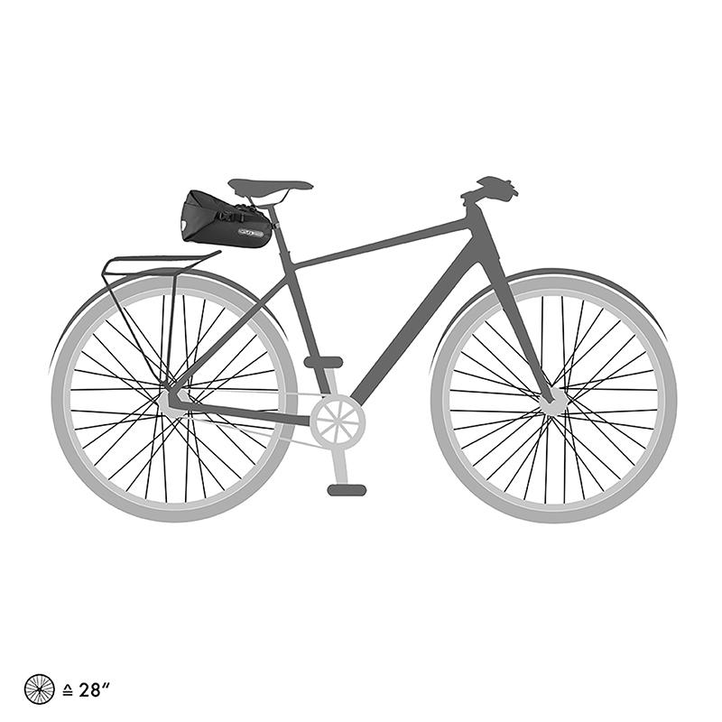 ORTLIEB（オルトリーブ） 自転車バッグ 正規品 サドルバッグ IP64防水