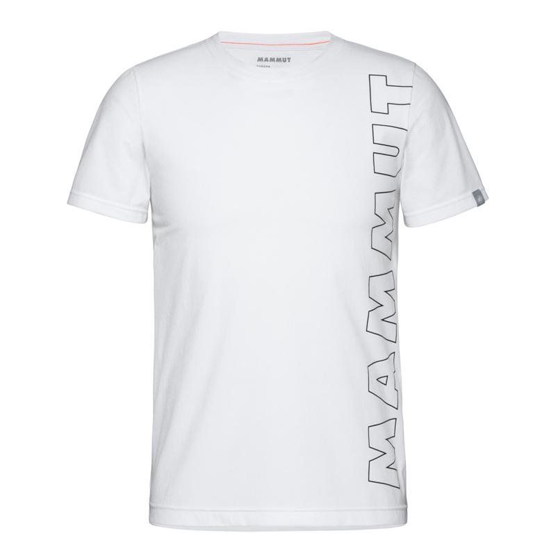 アウトドアシャツ マムート 22春夏 QD Logo Print T-Shirt 上品 L AF PRT4 white Men’s 00541 最新