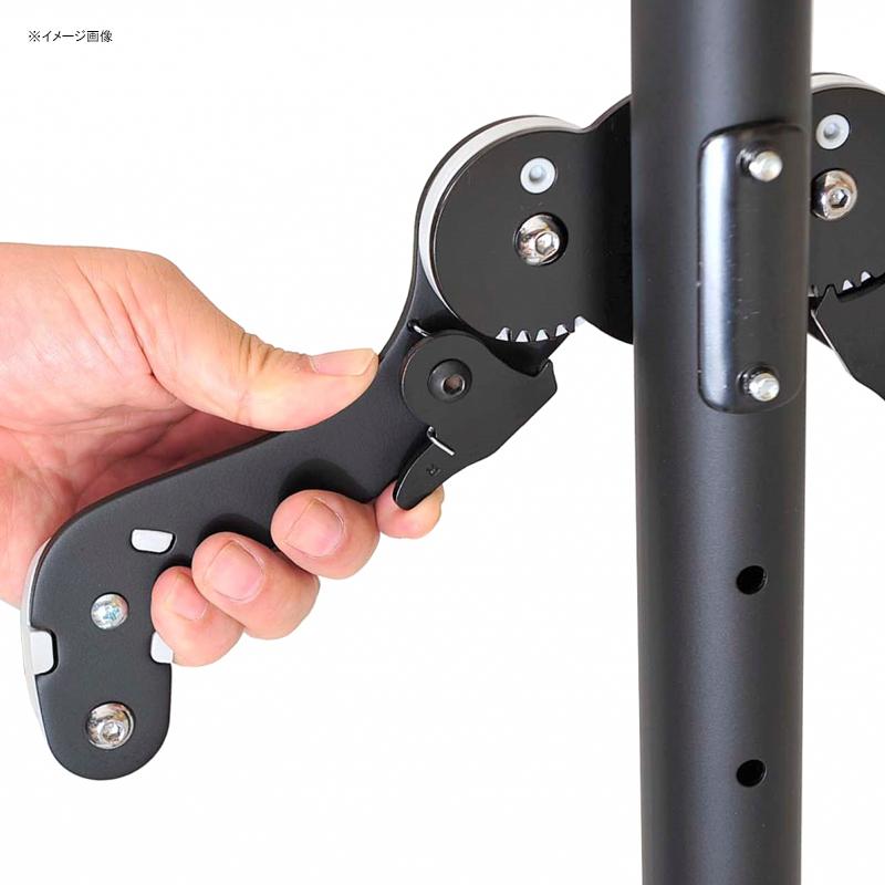 IBERA  自転車アクセサリー アジャスタブルバイシクルハンガースタンド 2台掛タイプ(アルミ/スチール製)   ブラック 自転車アクセサリー IBERA アジャスタブルバイシクルハンガースタンド