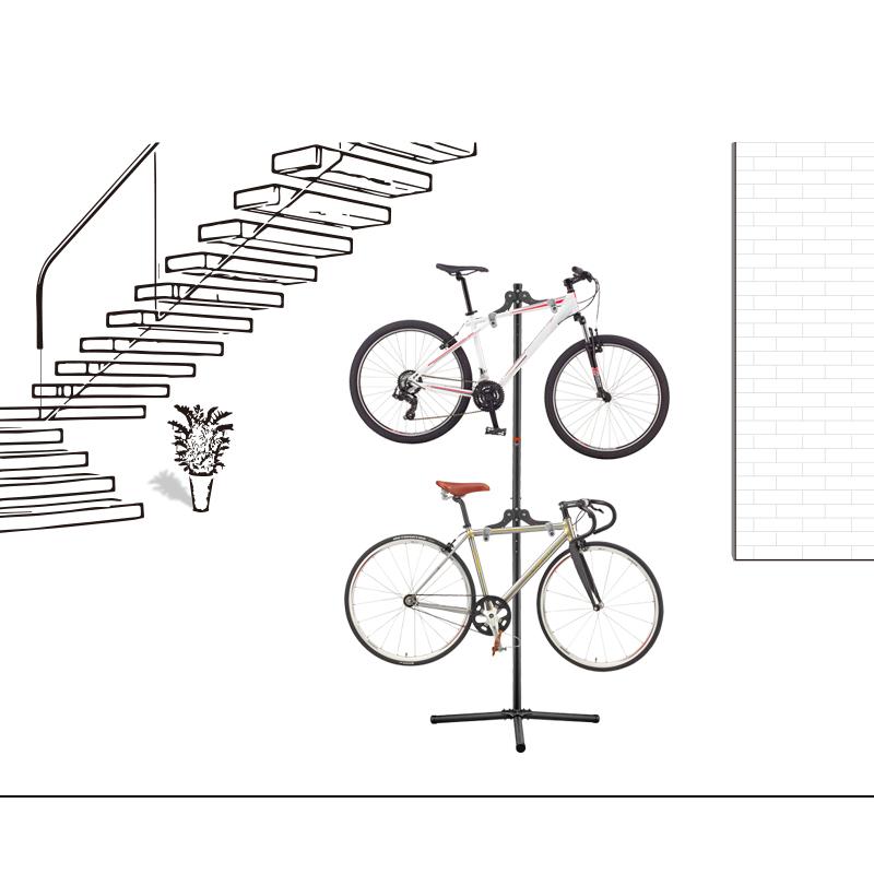 自転車アクセサリー IBERA アジャスタブルバイシクルハンガースタンド