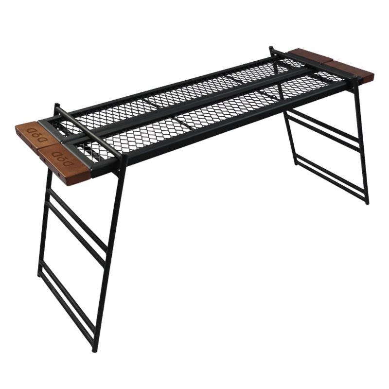 アウトドアテーブル DOD TEQUILA RACK テキーララック ブラック DOD