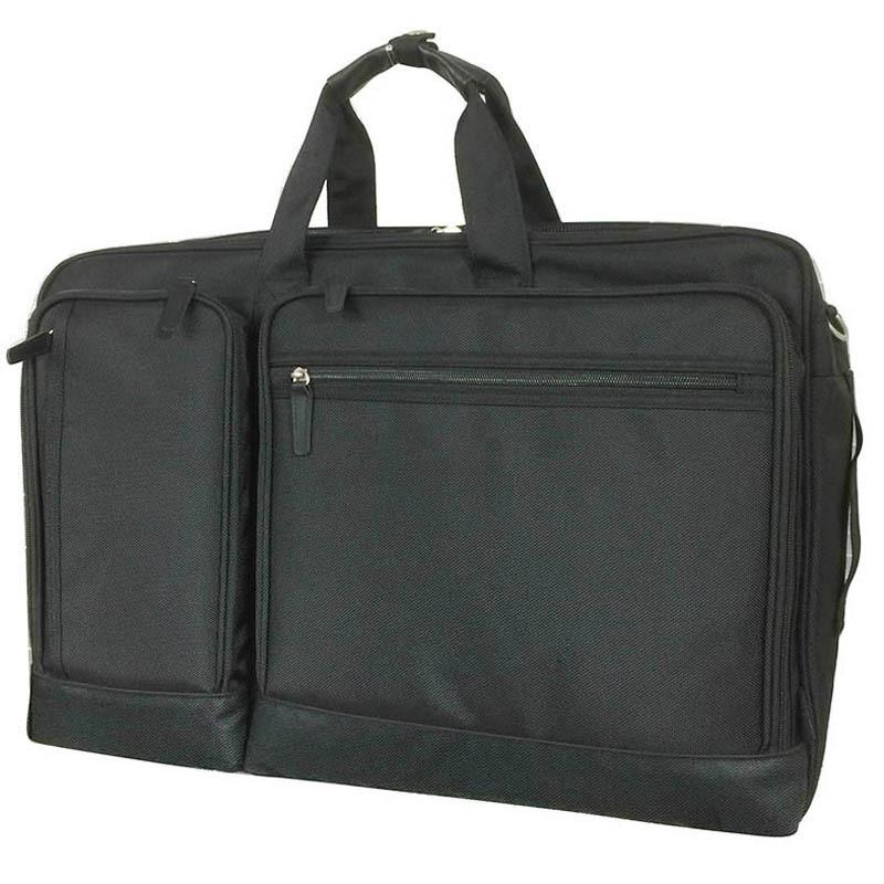 キャプテンスタッグ ビジネスバッグ ハンガー付 ガーメント 3WAY ビジネスバッグ   ブラック ビジネスバッグ キャプテンスタッグ ハンガー付 ガーメント 3WAY
