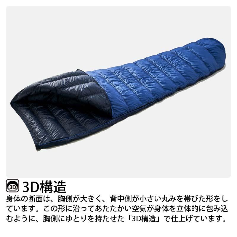 マミー型シュラフ イスカ エア ドライト 160 ブルーストーン 【公式通販】