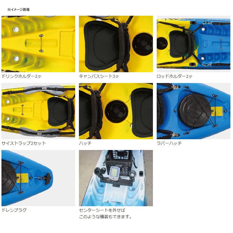 カヤック　フィールフリー　ニュートライヤック　2人でも３人でも乗れます。 フィールフリー ツーリング・シーカヤック NEW Tri-Yak ニュートライ