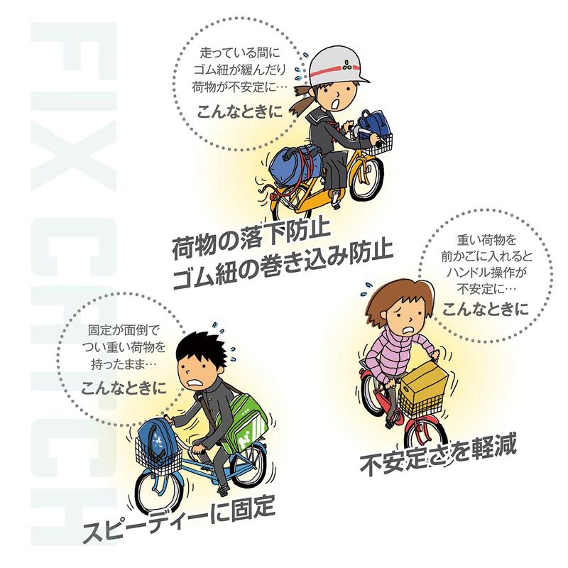 自転車アクセサリー 昭和インダストリーズ フィックスキャッチ 後部