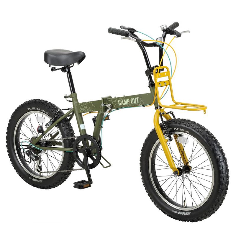 折りたたみ自転車 キャプテンスタッグ ワイルダー FDB206 20インチ CO