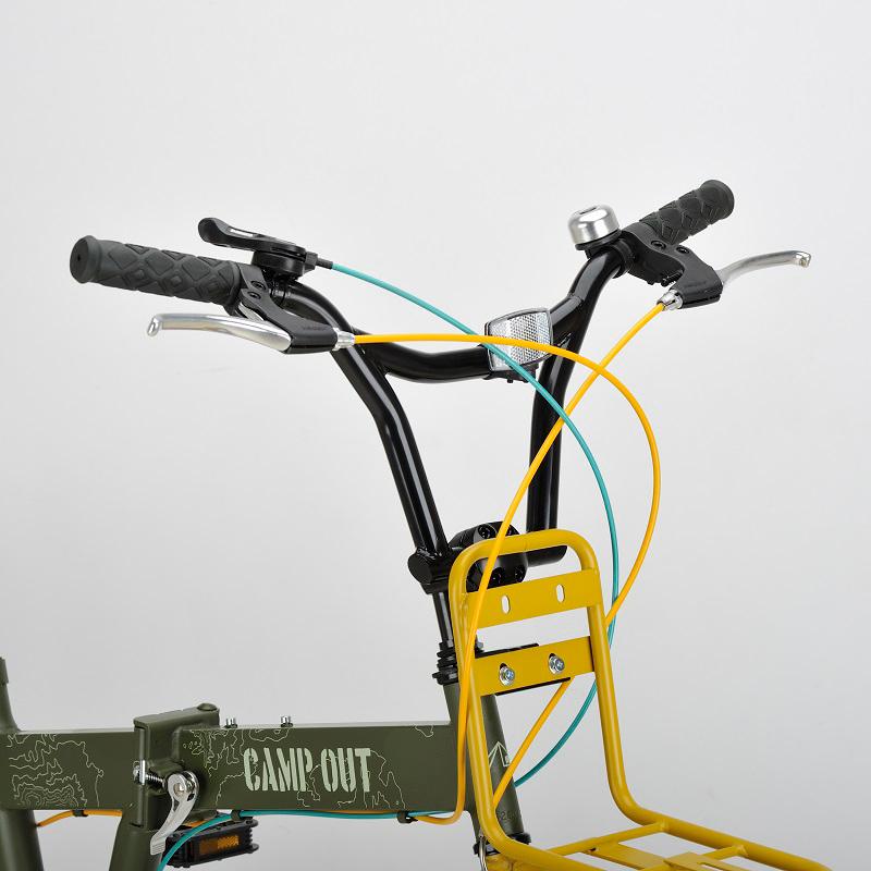 折りたたみ自転車 キャプテンスタッグ ワイルダー FDB206 20インチ CO