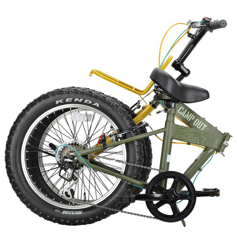 折りたたみ自転車 キャプテンスタッグ ワイルダー FDB206 20インチ CO