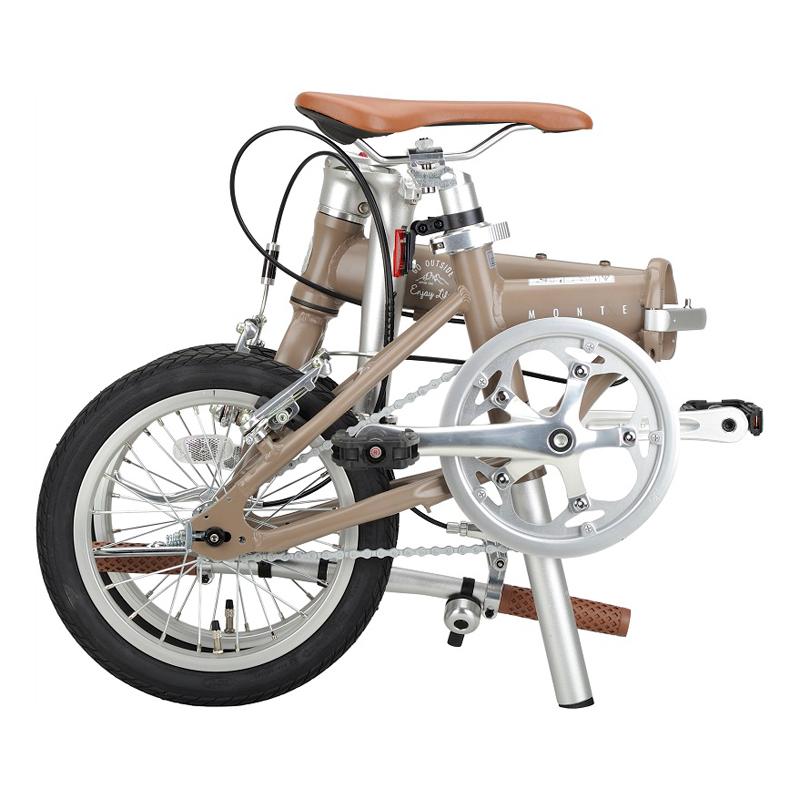 折りたたみ自転車 キャプテンスタッグ モンテ AL-FDB141 街乗り