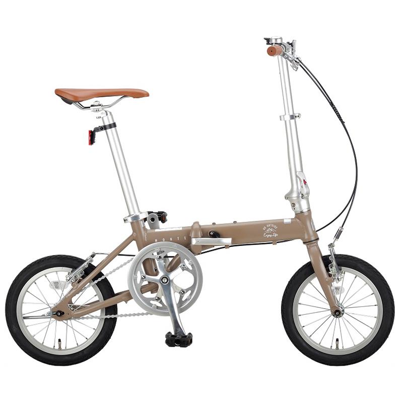 折りたたみ自転車 キャプテンスタッグ モンテ AL-FDB141 街乗り