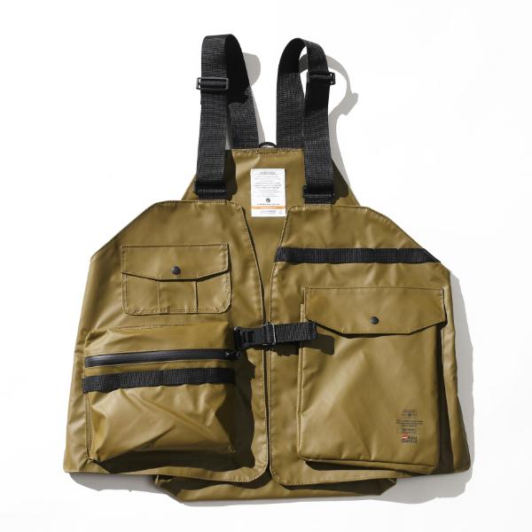 AS2OV（アッソブ） ベスト(メンズ) AS2OV Abu Garcia別注 SHRINK NYLON