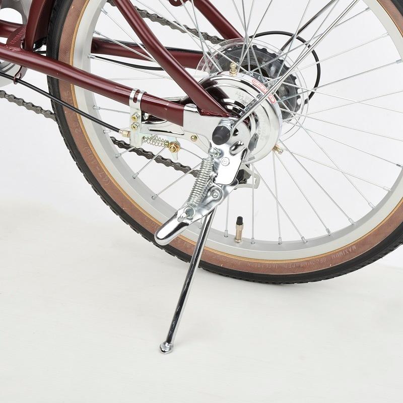 キャプテンスタッグ 折りたたみ自転車 エリーサ FDB206 折りたたみ自転車 6段変速  20インチ  モカグレー 折りたたみ自転車 キャプテンスタッグ エリーサ FDB206 6段変速 20