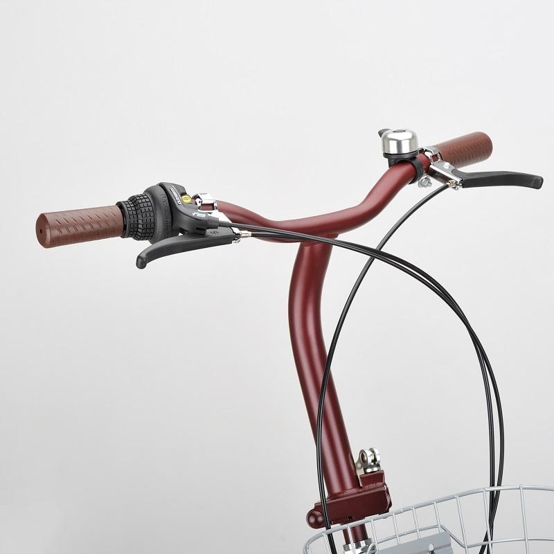 折りたたみ自転車 キャプテンスタッグ エリーサ FDB206 6段変速 20