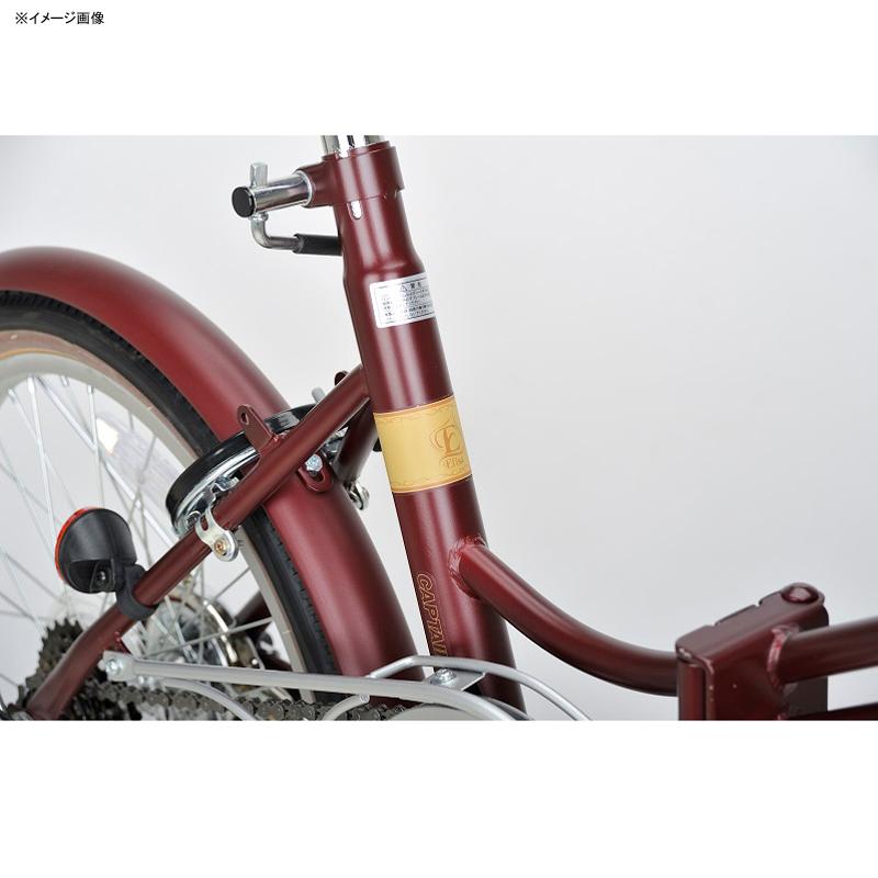 折りたたみ自転車 キャプテンスタッグ エリーサ FDB206 6段変速 20