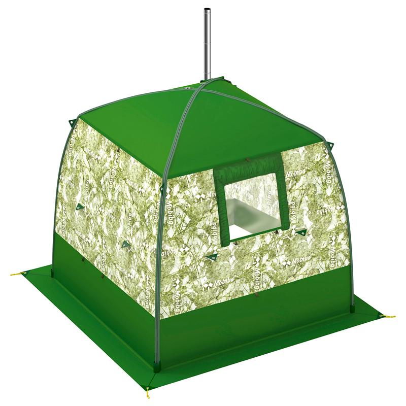テント Mobiba モバイルサウナMB15A 〜最大6名用〜 グリーン