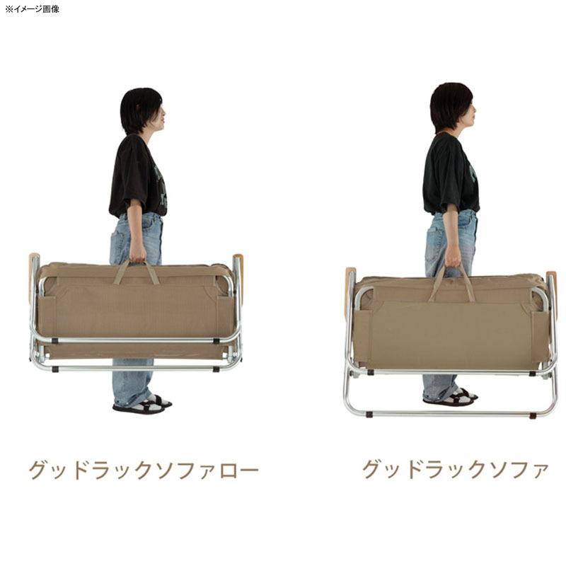アウトドアチェア DOD グッドラックソファロー BK(ブラック)の画像