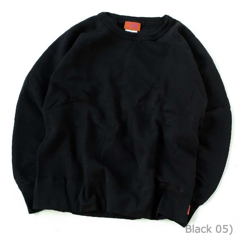 gym master トップス(メンズ) カナダ スウェット ラグラン ベーシック クルー  XL  ブラック(05) gym master（ジムマスター） トップス(メンズ) カナダ スウェット