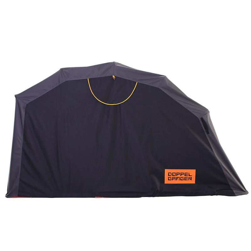 ドッペルギャンガー 自転車アクセサリー バイクシェルター3   グレー×ブラック ドッペルギャンガー（DOPPELGANGER） 自転車アクセサリー バイク