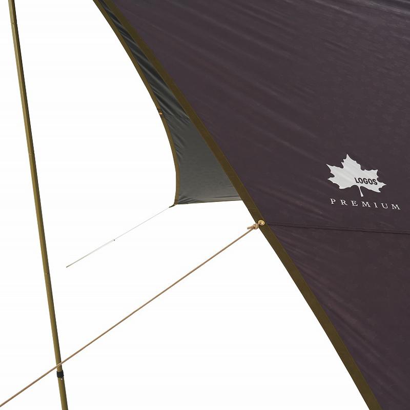 タープ・シェルター ロゴス プレミアム ソーラーヘキサタープ L-BB