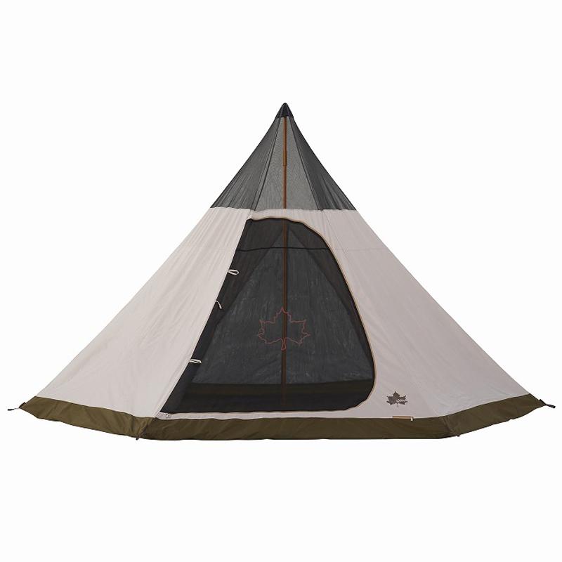 LOGOS テント ロゴス Tradcanvas Tepeeリビング400-BB : ナチュラム