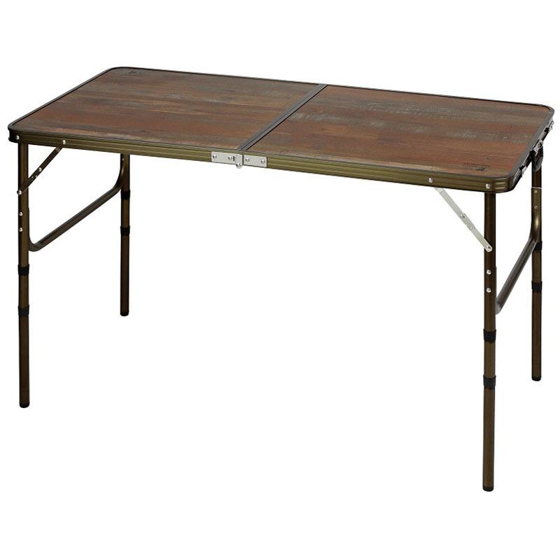 キャプテンスタッグ アウトドアテーブル ビストロ FDテーブル120×60  120×60cm アウトドアテーブル キャプテンスタッグ ビストロ FDテーブル120×60