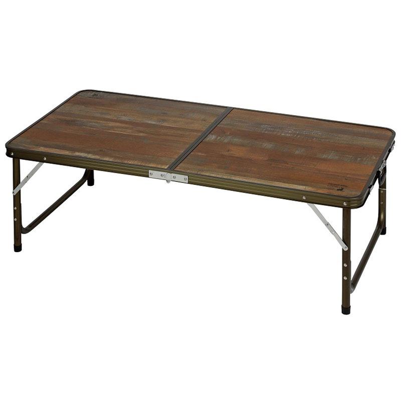 アウトドアテーブル キャプテンスタッグ ビストロ FDテーブル120×60