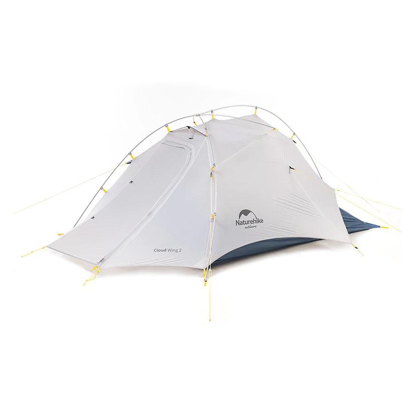 テント Naturehike Cloud Up Wing 2 Tent(クラウドアップ ウィング 2 テント) Gray White×Blue｜naturum-od