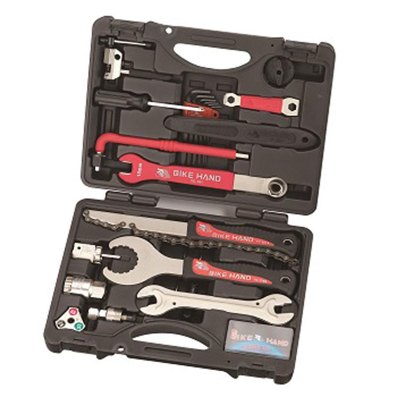 ロードバイク　ツールセット 自転車メンテナンス用品 BIKEHAND ボックス ツールキット 工具セット