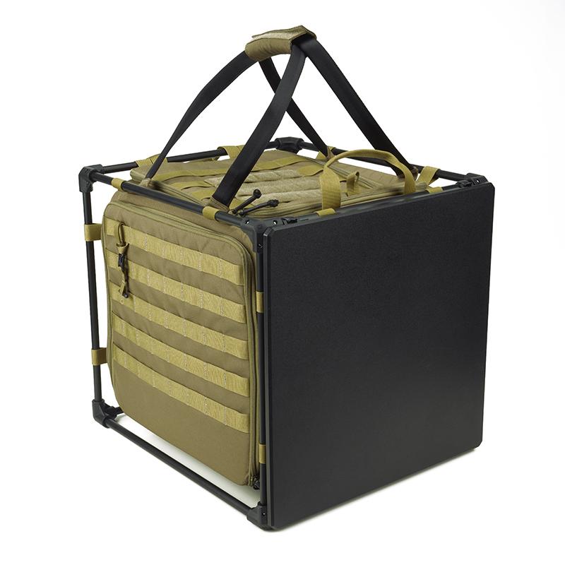 ヘリノックス アウトドアテーブル TAC フィールド オフィス キューブ   コヨーテタン アウトドアテーブル ヘリノックス TAC フィールド オフィス キューブ