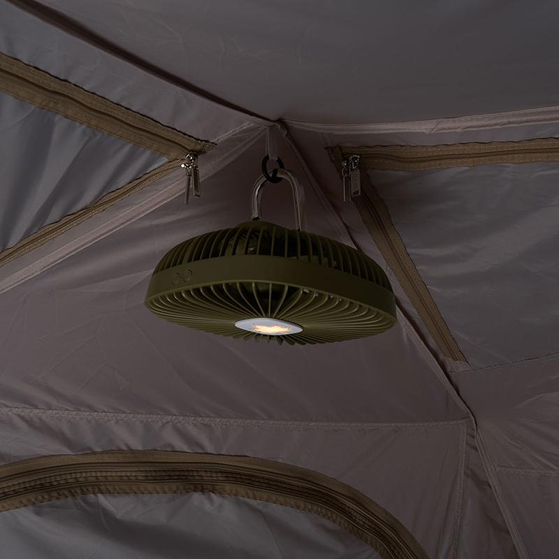 LOGOS（ロゴス） ハンガー扇風機(USB蓄電) : ナチュラム アウトドア