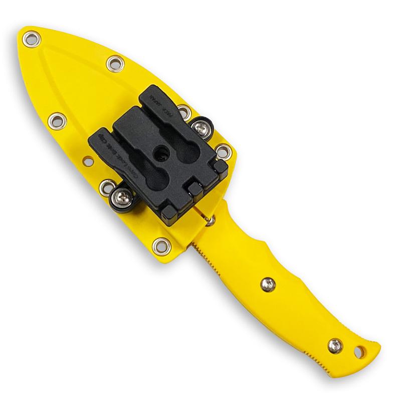 アウトドアナイフ G・サカイ サビナイフ 6 仔鯱 FRN 左 イエロー