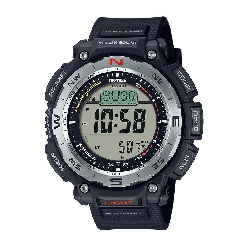 アウトドアウォッチ・時計 プロトレック 国内正規品 PRW-3400-1JF 10気圧防水 ブラック