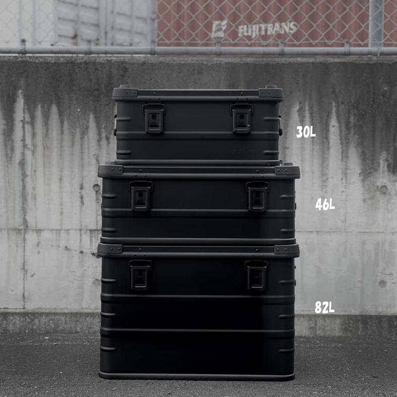 キャンプ設営用具 DELTA/MT Extreme X 39 アルミコンテナ 46L ブラック