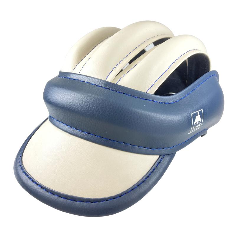 lovell 自転車アクセサリー カスク クイックバックル 2TON ソフトヘルメット 自転車/サイクル  M  ネイビー×ベージュ 自転車アクセサリー lovell カスク クイックバックル 2TON ソフト