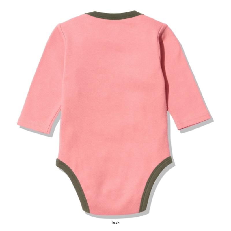 ベビーロンパース ザ・ノース・フェイス Baby’s L/S COTTON ROMPERS(コットン ロンパース)ベビー 80cm ミスティライズ(MR)｜naturum-od｜02