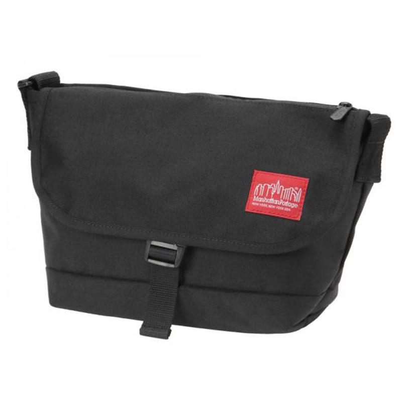 バッカン・タックルバッグ Manhattan Portage  Nylon Messenger Bag JRS Flap Zipper Pocket  ONE SIZE  Black(1000) Manhattan Portage（マンハッタンポーテージ） Manhattan Portage