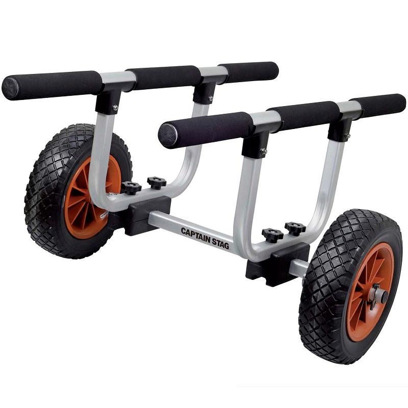 キャプテンスタッグ カヌー・カヤック用品 CS ノーパンクカヤックカート ビームアジャスト カヌー・カヤック用品 キャプテンスタッグ CS ノーパンクカヤック