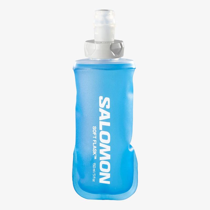 サロモン SOFT FLASK 150ML/5OZ 28(ソフトフラスク 150ML) 0.15L CLEAR BLUE | ブランド登録なし