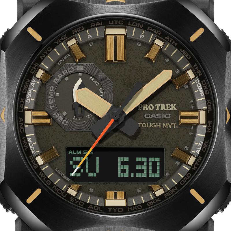 アウトドアウォッチ・時計 プロトレック 国内正規品 PRW-6900Y-3JF 10気圧防水 カーキ