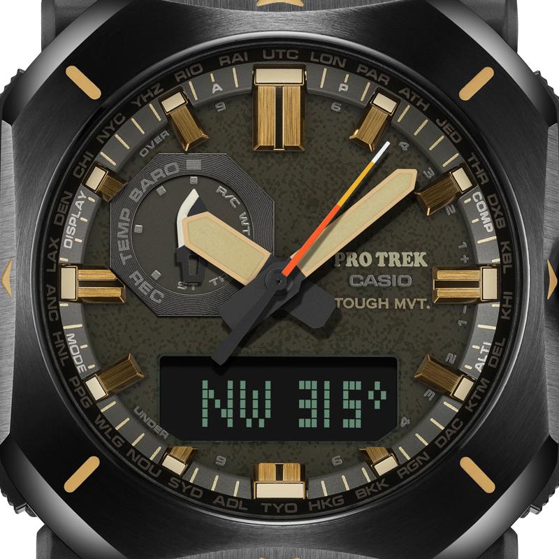 アウトドアウォッチ・時計 プロトレック 国内正規品 PRW-6900Y-3JF 10気圧防水 カーキ