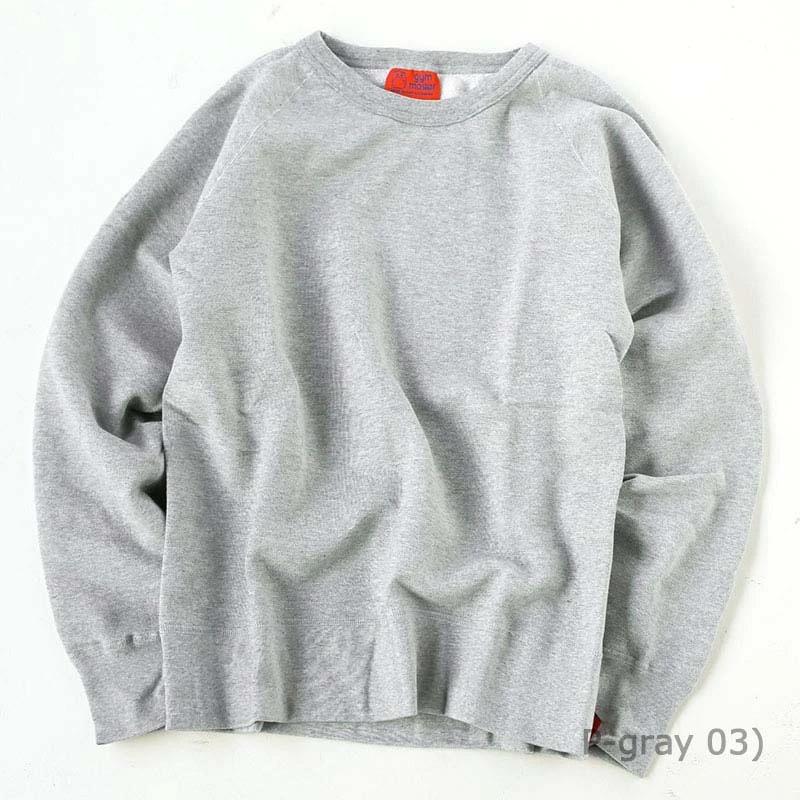 gym master トップス(メンズ) カナダ スウェット ラグラン ベーシック クルー  XL  杢グレー(03) gym master（ジムマスター） トップス(メンズ) カナダ スウェット