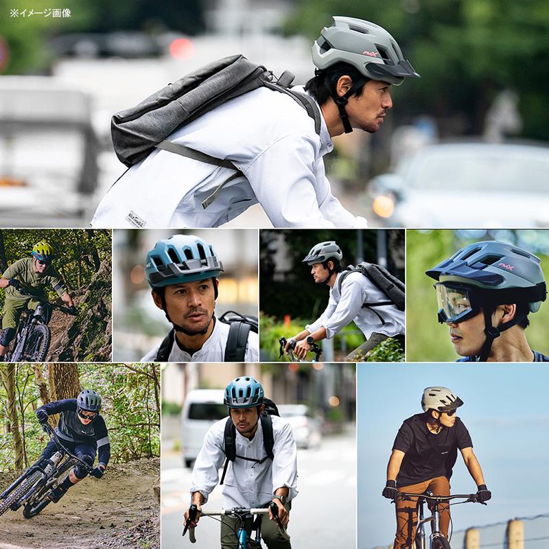 自転車アクセサリー OGK KABUTO FM-X(エフエム・エックス) バイザー付ヘルメット サイクル/自転車 M/L G-1マットグレーミント｜naturum-od｜11