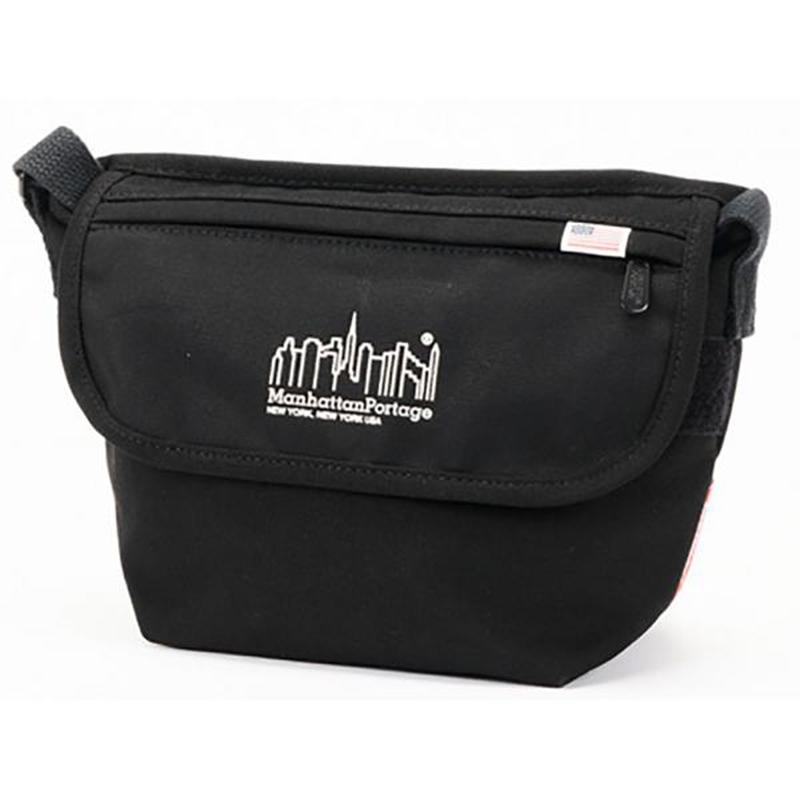 Manhattan Portage  Casual Messenger Bag Canvas(カジュアルメッセンジャーバッグ)  XS  Black(1000) Manhattan Portage（マンハッタンポーテージ） Manhattan Portage