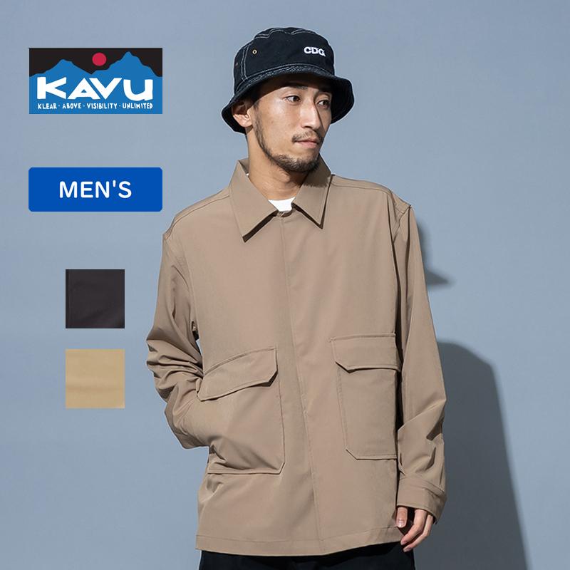 アウター(メンズ) KAVU シェルテックジャケット メンズ L ベージュ 