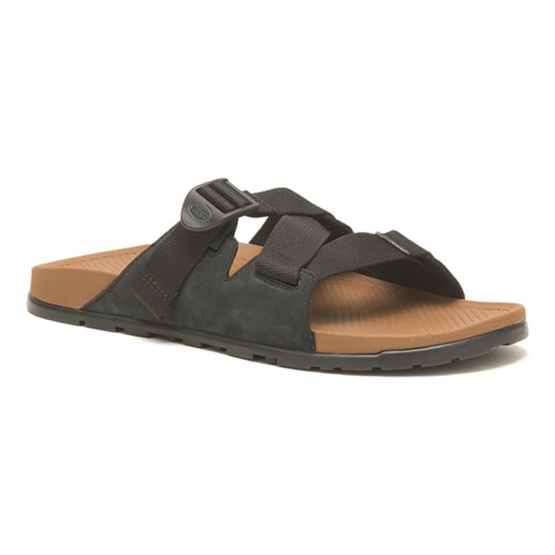 チャコ  MS LOWDOWN LEATHER SLIDE(メンズ ローダウン レザー スライド)  10/28.0cm  ブラック チャコ MS LOWDOWN LEATHER SLIDE(メンズ ローダウン レザー スライド