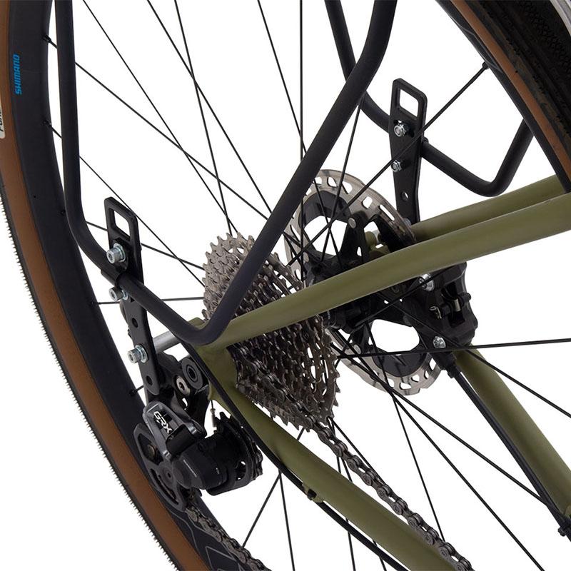 自転車アクセサリー ミノウラ MT-8000D ディスクブレーキ対応リアキャリア 荷台 サイクル/自転車 ブラック｜naturum-od｜02
