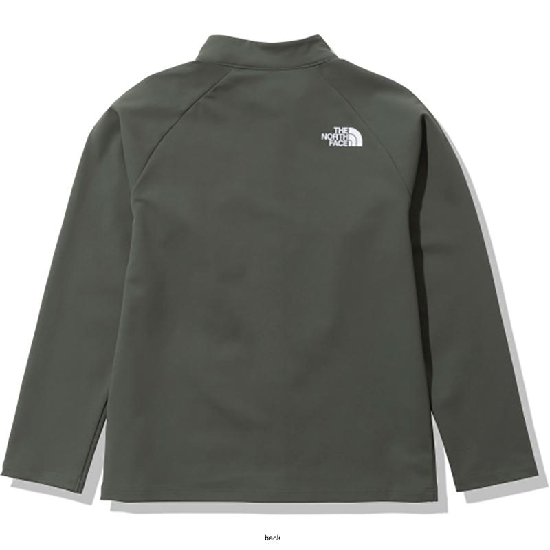 サマーウェア ザ・ノース・フェイス Kid’s L/S SUNSHADE FULL ZIP JACKET キッズ 110cm タイムグリーン(TG)｜naturum-od｜02