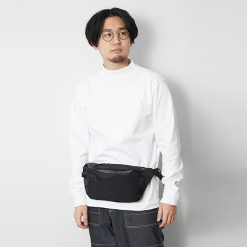 スノーピーク X-Pac Nylon Waist Bag(X-Pac ナイロン ウエストバッグ) ONE SIZE Black｜naturum-od｜02